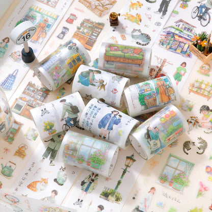 4 Rolls Surprise Time Series INS Characters Life Theme Tape Box
