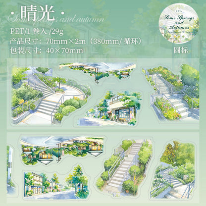 1 Roll Spring and Autumn Series Decorative Tape