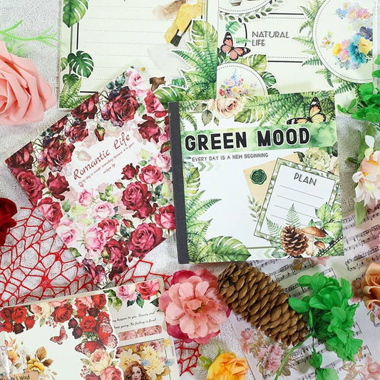 1 Pc Instagram-style notebook with irregular pages for journaling