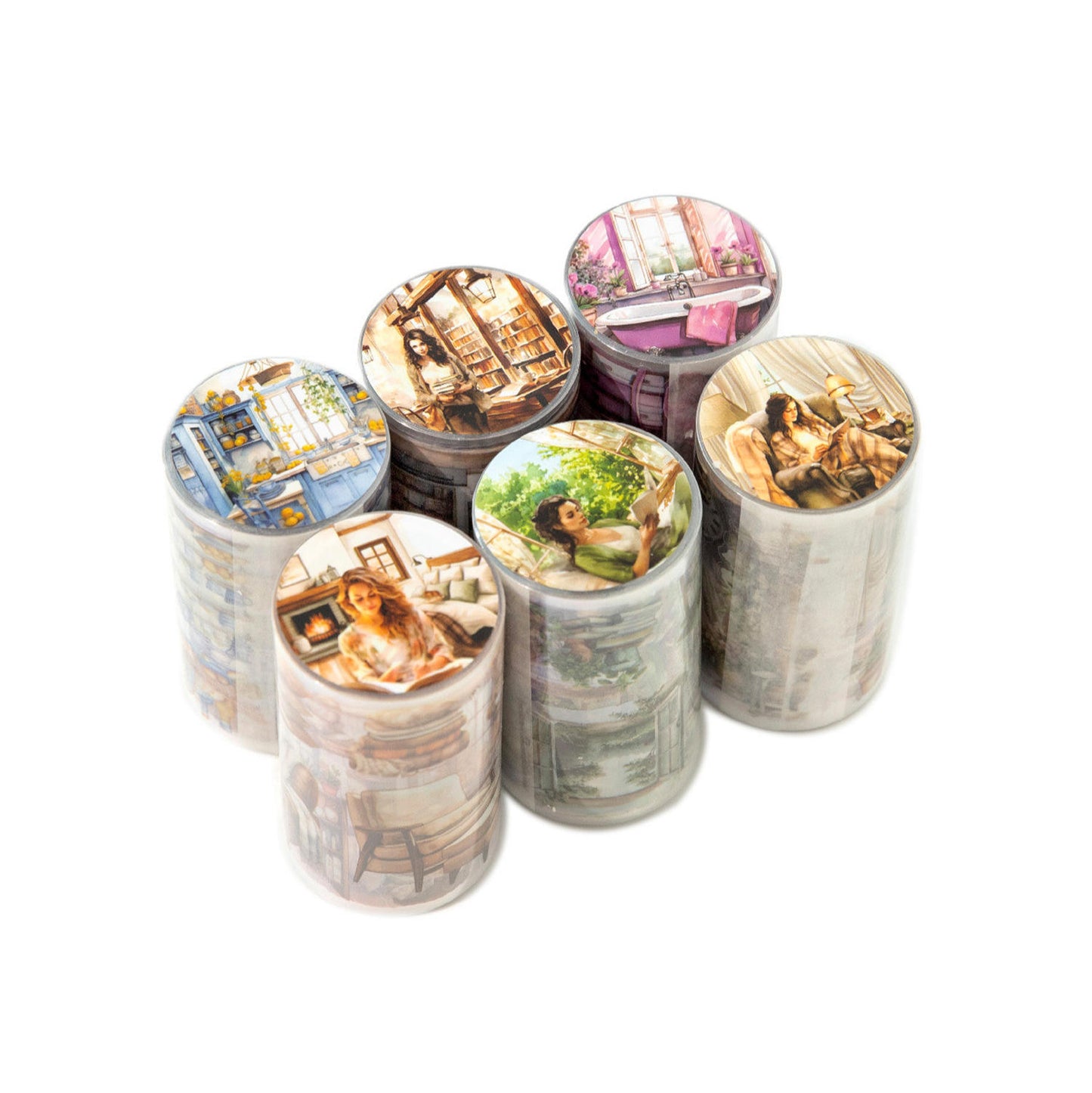 2M Roll Bright Day Series Life Theme Character Pet Tape