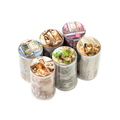 2M Roll Bright Day Series Life Theme Character Pet Tape