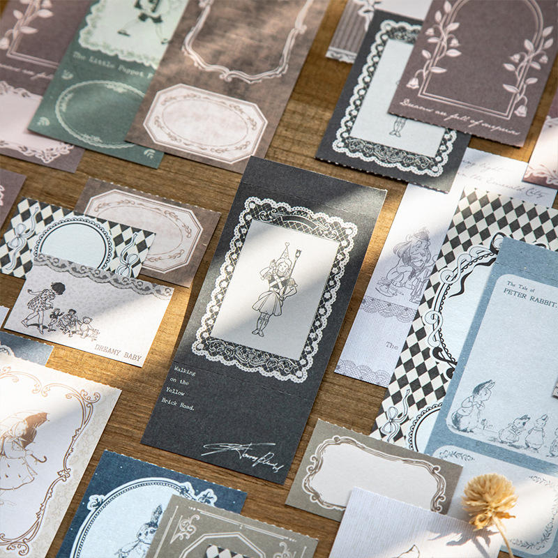 30 Pcs Fairy Tale Little Joys Series Memo Pad for Journaling