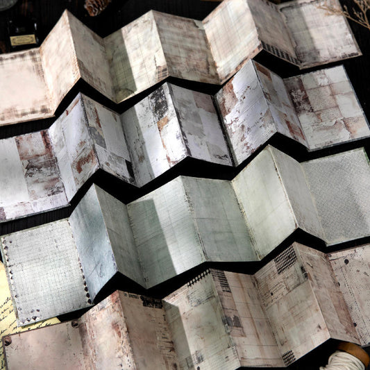 1 Pc Volume Life Journal Series Foldable Notebook