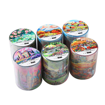 1 Roll Dream Manor Series Dreamy Castle Scenes Tape
