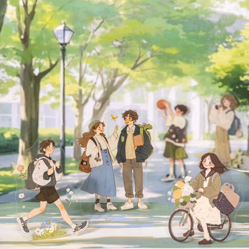 20 Pcs Love Evolution Series Couple Theme Stickers