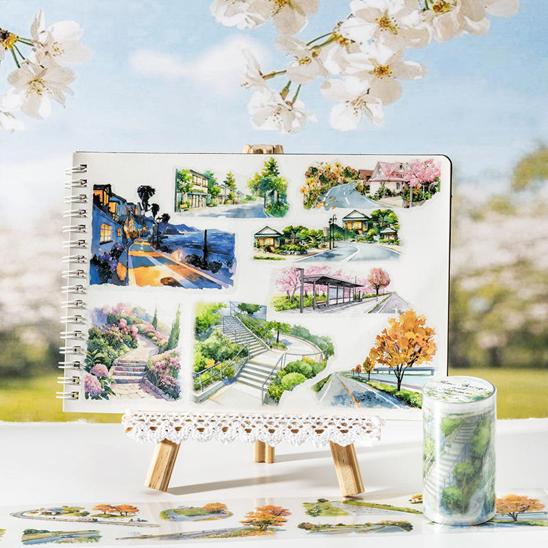 1 Roll Spring and Autumn Series Decorative Tape