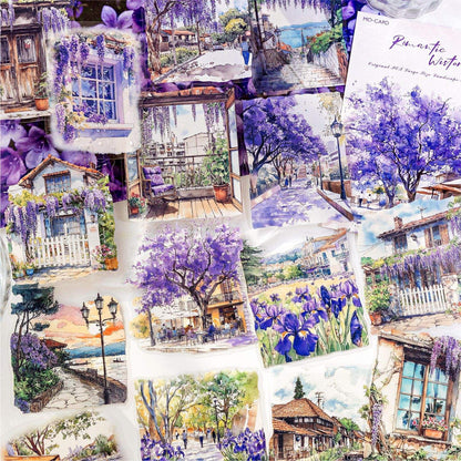 15pcs City Color Series Urban Landscaping Stickers