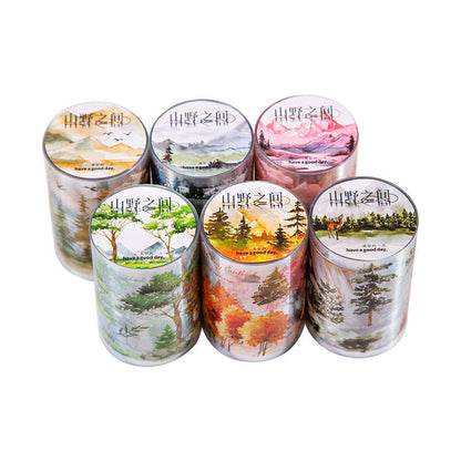1 Roll Creating Woodland-themed the Wilderness Series Pet Tape