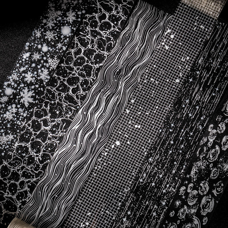 2M Roll Glow Dream Series Textured PET Tape for Journaling