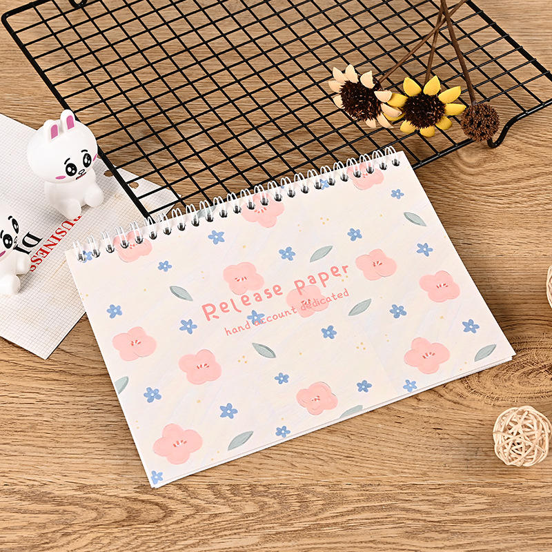 1 A5 Book of Double-Sided Spiral-Bound Release Paper for Sticker Storage