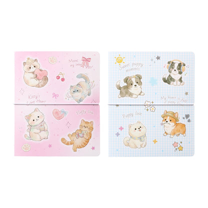 1 Pc Sweet and Cute Cats and Dogs Organizer or Photo Album Notebook