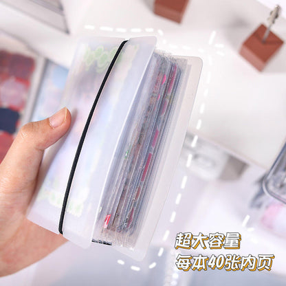 40-Pocket Storage Album with Pocket inserts for Stickers, Cards, Photos