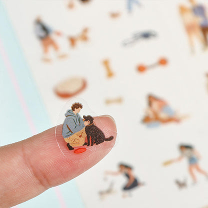 1 roll Small People Big Dreams Series Mini-Figure Die-Cut Tape