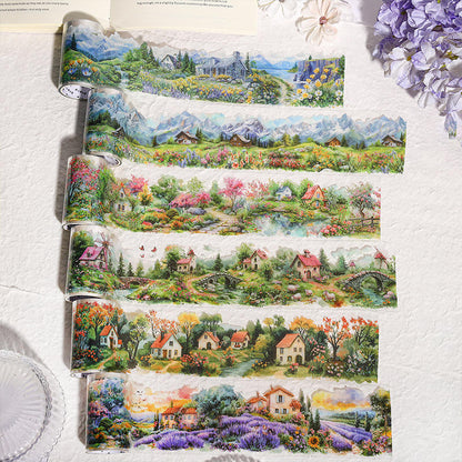 2M Roll Small Town Wild Series PET Landscaping Tape