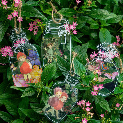 30 Pcs Beautiful Day Forest Secrets Series Bottle Stickers