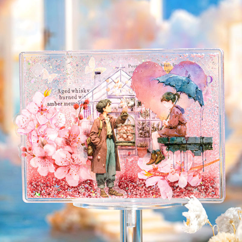 10 Pcs Island Wanderings Series Outdoor Character Fantasy Stickers