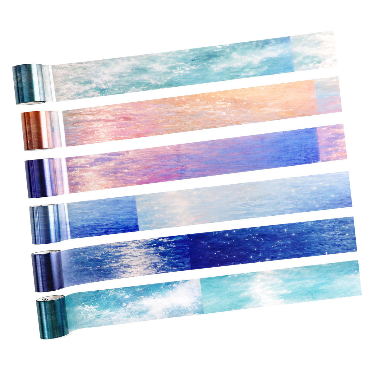 1 Roll The Starry Whispers of The Waves Series Transparent Tape