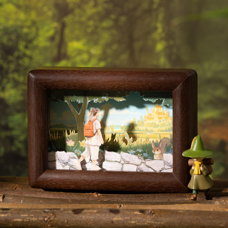 2M Roll Dance with the Forest Series Creative Mountain Forest Theme Scenery Tape