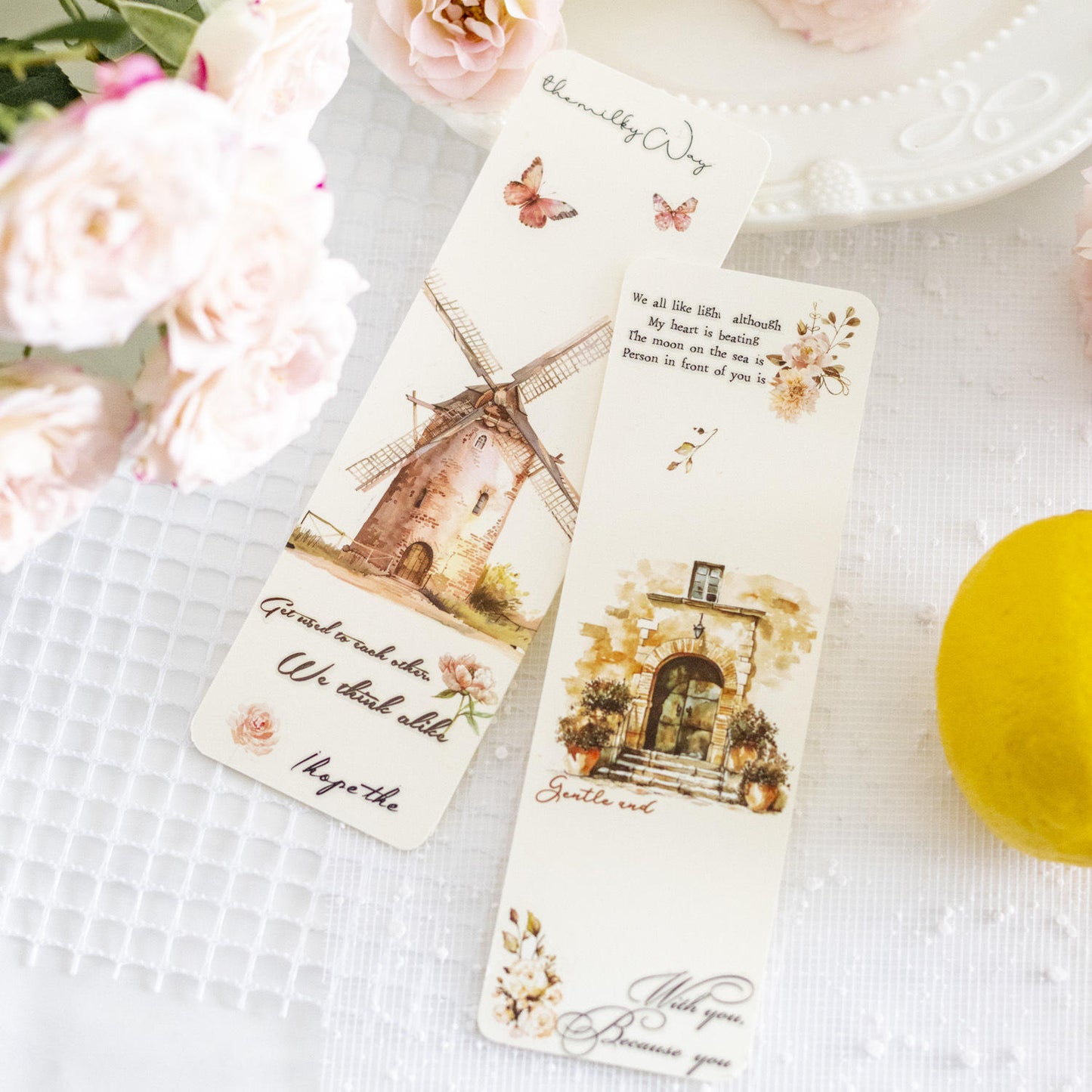 2 Sheets Your Life My Dream Series Transfer Journaling Stickers