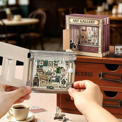 All-in-One Craft Kit Small Shop Series: 3D House DIY Journal