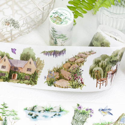 1 Roll Wind Journey Series Journey Landscape Washi Tape