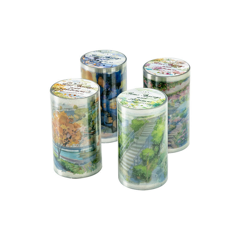1 Roll Spring and Autumn Series Decorative Tape