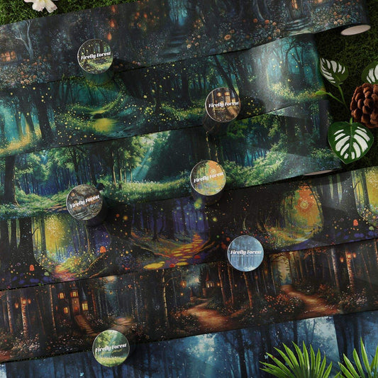 1 Roll Firefly Forest Series Forest Theme Landscaping Tape