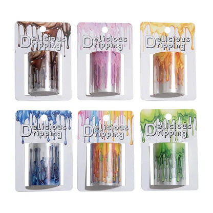 50mm*200cm Delicious Dripping Series Vintage Jam Landscaping Pet Tape