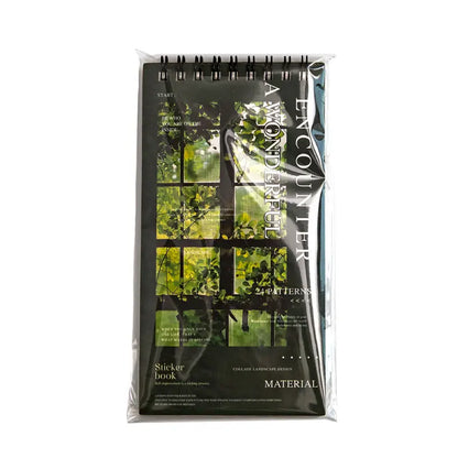 24 sheets wall around the fragrant reed series handbook Pet Sticker Book