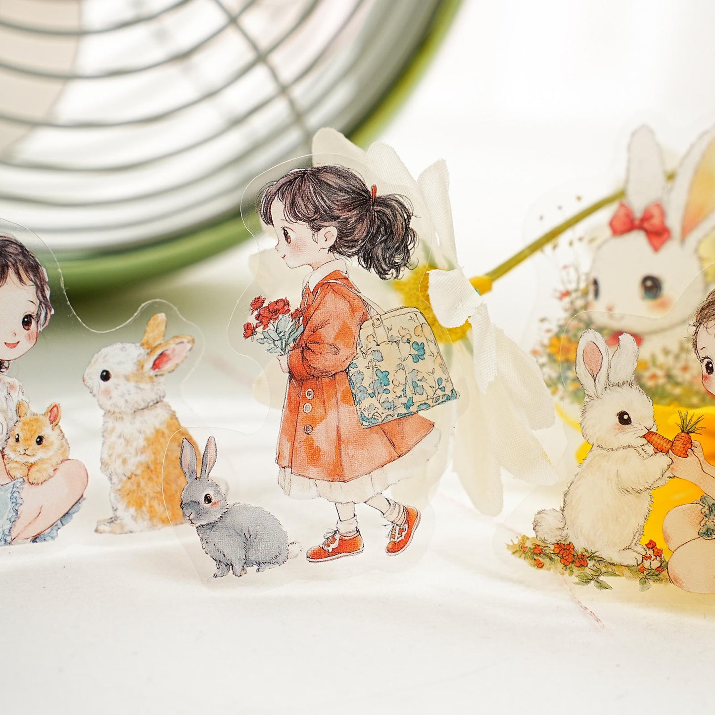 20 pcs Aya's Pals Series Cartoon Pet Stickers