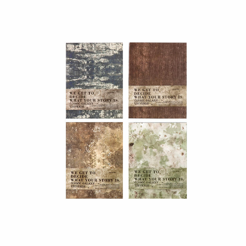 1 Pc Volume Life Journal Series Foldable Notebook