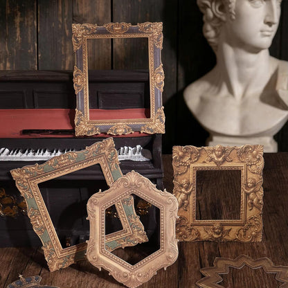 10 Pcs Vintage Frames Series Retro Journaling Stickers