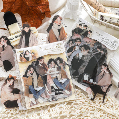 30 Pcs Teenage Heart Island Book series Character Pet Sticker Pack