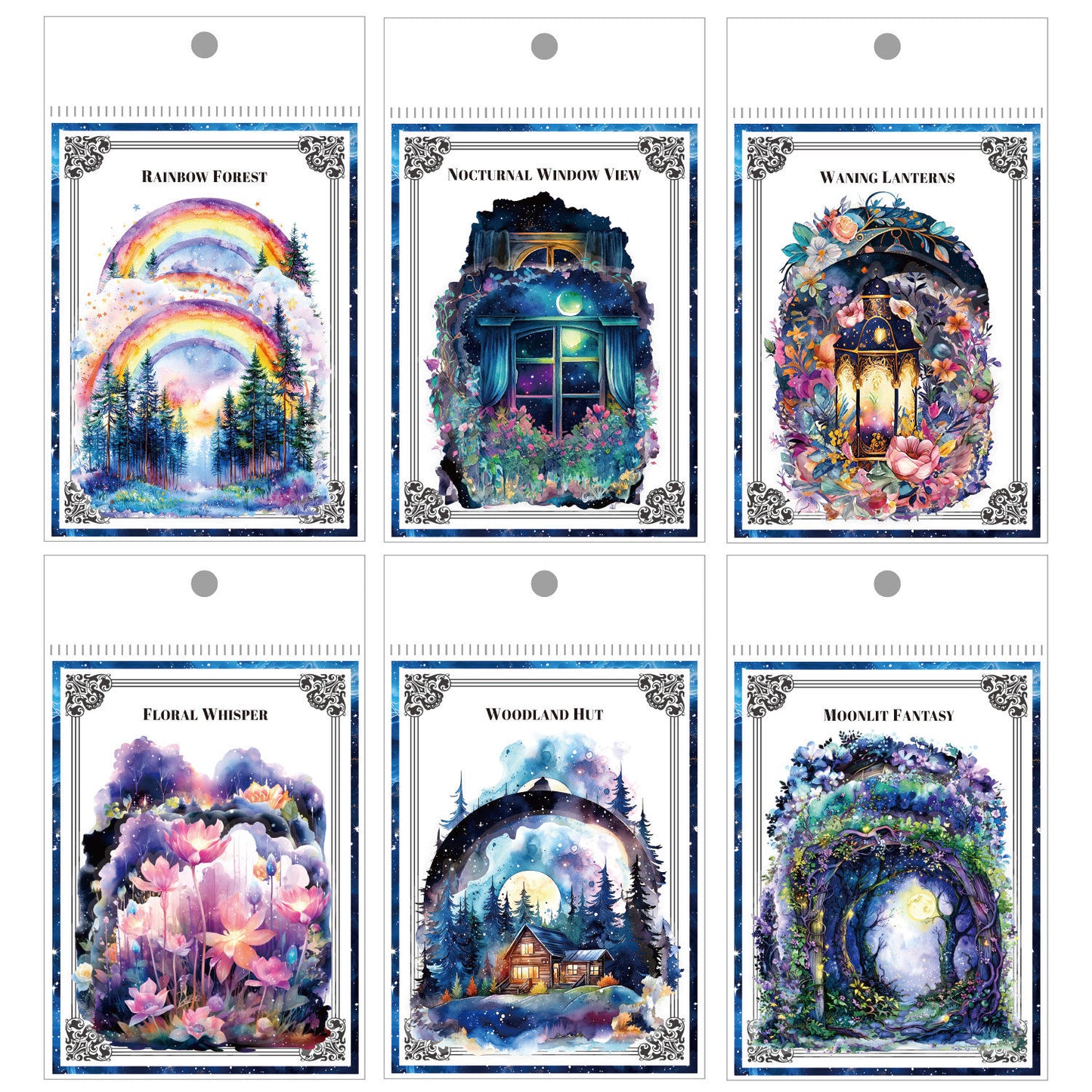 20 pcs Mystic Fantasy Series Dream Wonderland Stickers