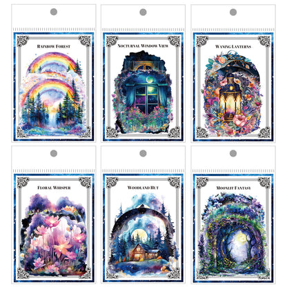 20 pcs Mystic Fantasy Series Dream Wonderland Stickers