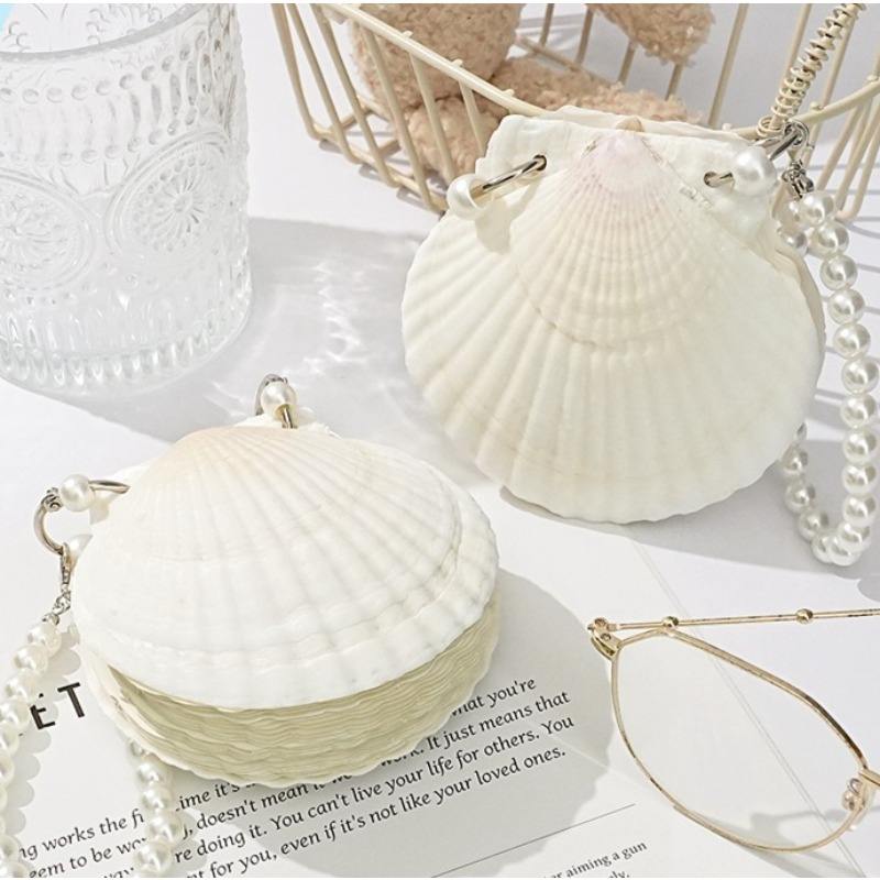 1 Pure White Seashells Handcrafted Eco Friendly Seaside Souvenir Journal