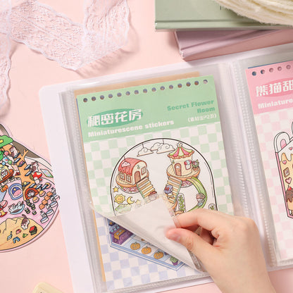 1 Pc Sweet and Cute Cats and Dogs Organizer or Photo Album Notebook