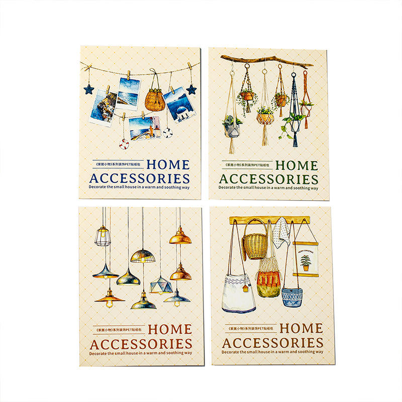 10 Pcs Home Decor Collection Home Elements Stickers