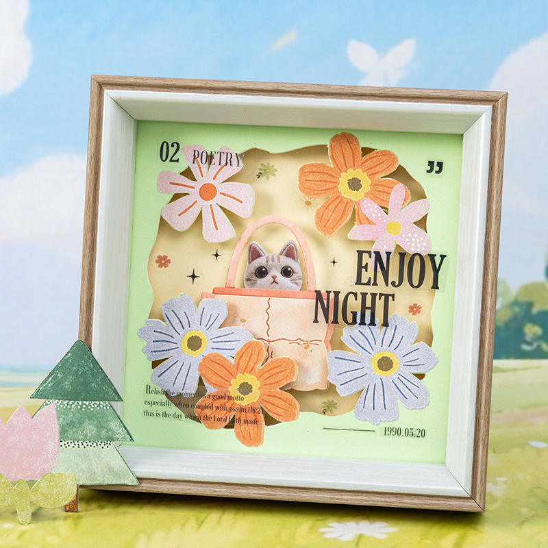 20 Pcs Wonderful Life Series Hand-drawn Style Stickers