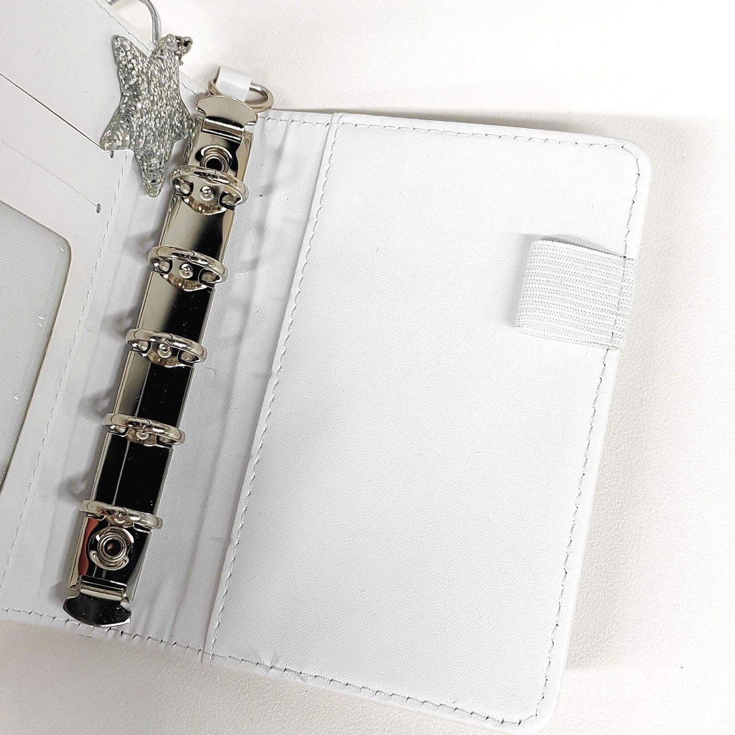 1 Pc White Star M5 Planner notebook perfect for daily journaling