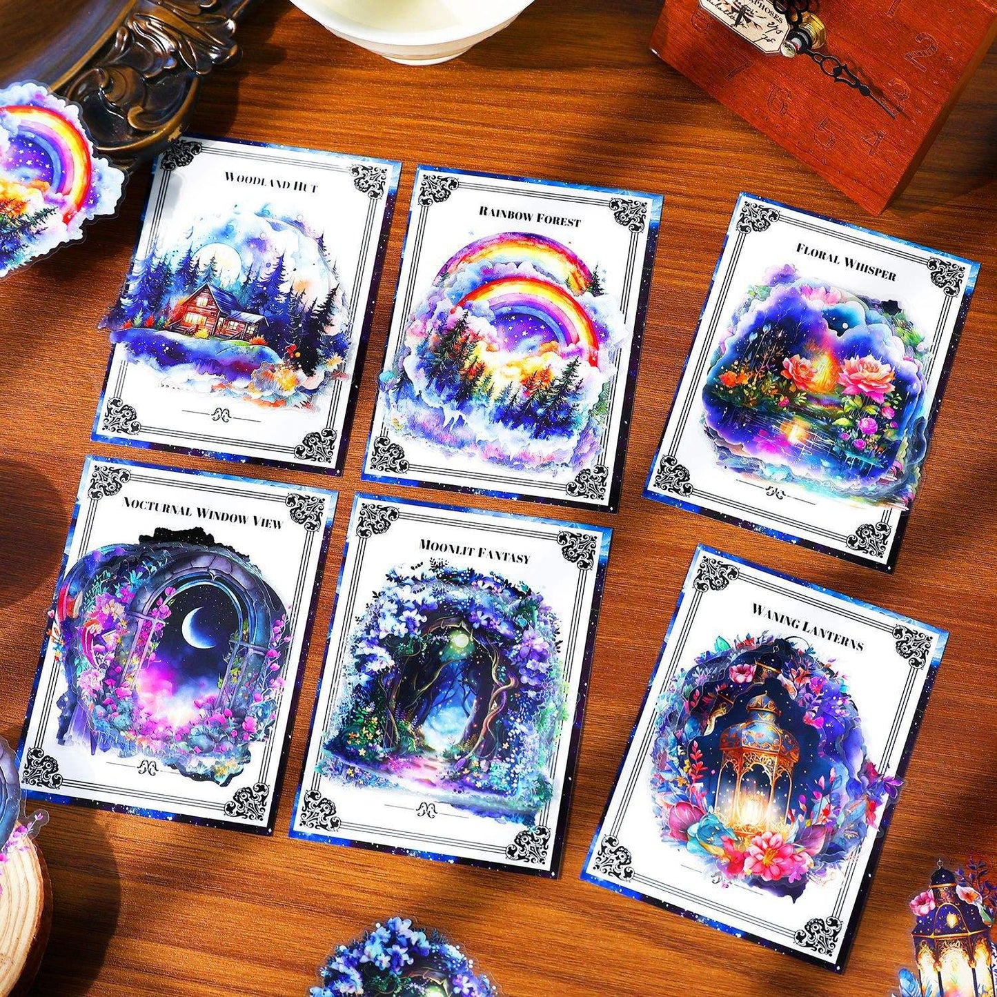 20 pcs Mystic Fantasy Series Dream Wonderland Stickers