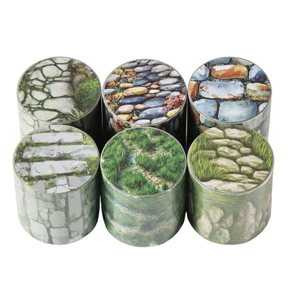 2M Roll Gravel Path Series Decorative Tape for Scrapbooking