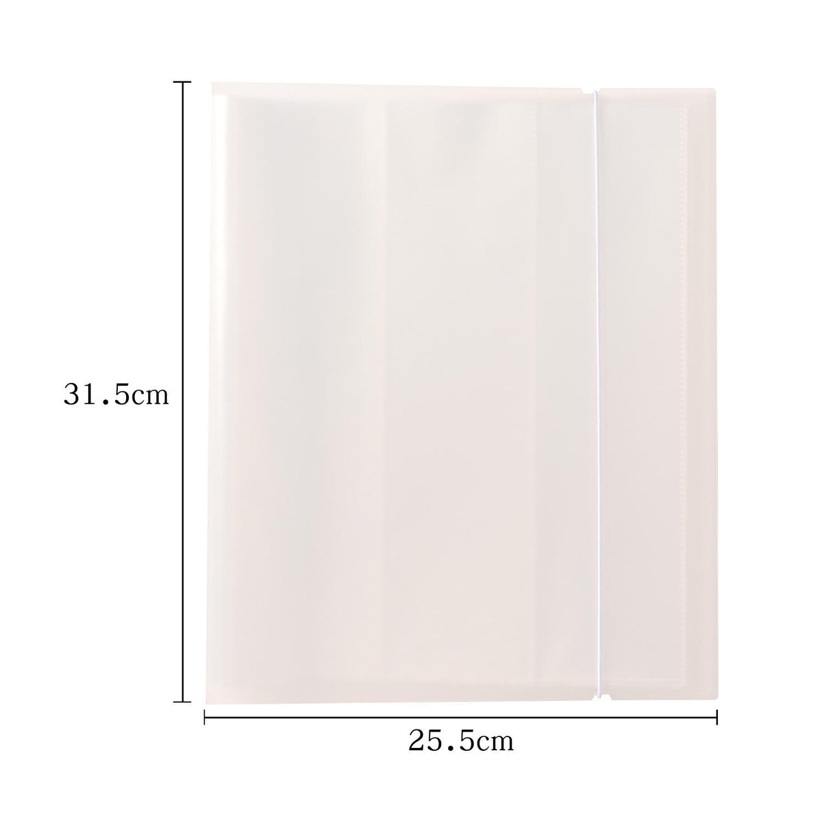 1 Pc Three Compartment Long Strip Sticker and Tape Organizer Notebook
