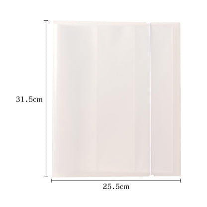 1 Pc Three Compartment Long Strip Sticker and Tape Organizer Notebook