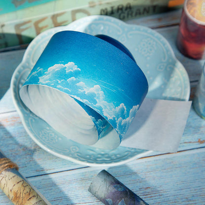 2M Roll Peeping Clouds Series Clouds Sky Theme Washi Tape