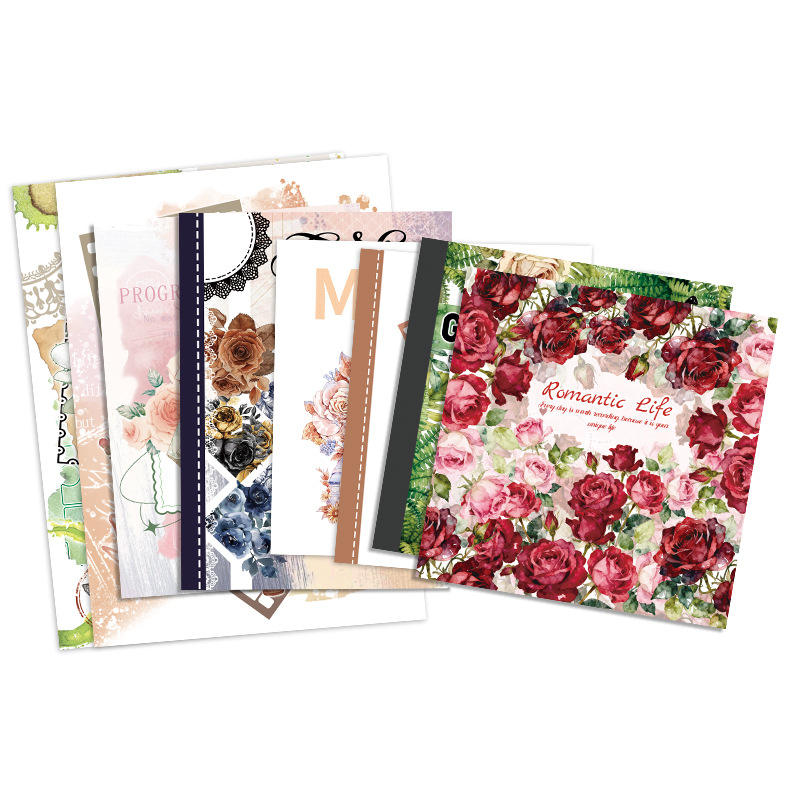 1 Pc Instagram-style notebook with irregular pages for journaling