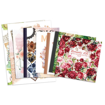 1 Pc Instagram-style notebook with irregular pages for journaling