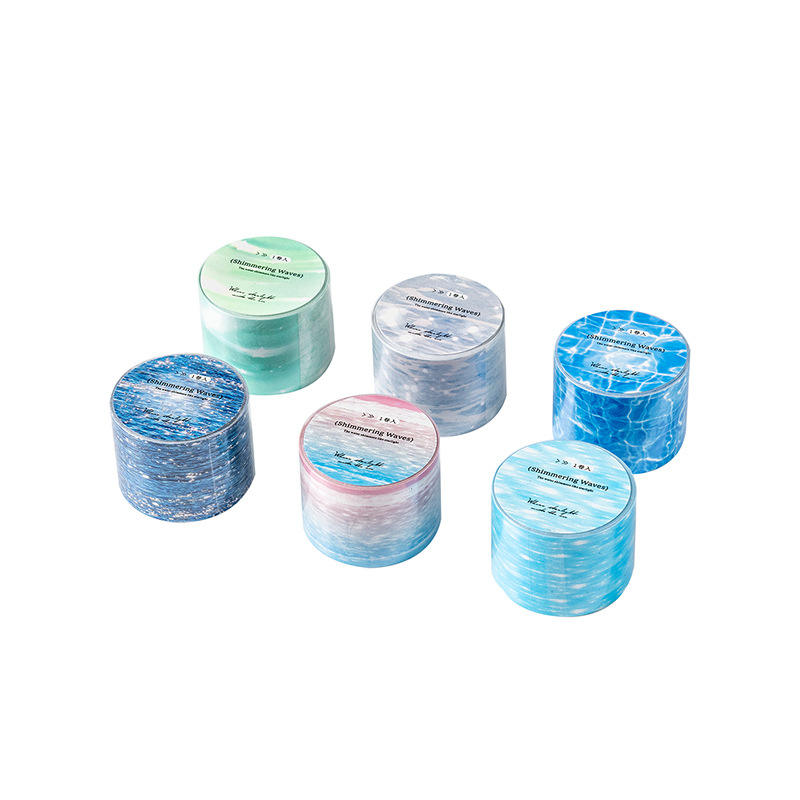 1 roll of Sparkling Shimmering Waves series ripple decorative tape
