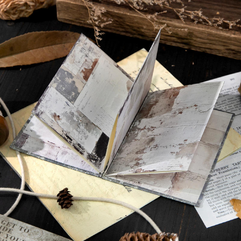 1 Pc Volume Life Journal Series Foldable Notebook