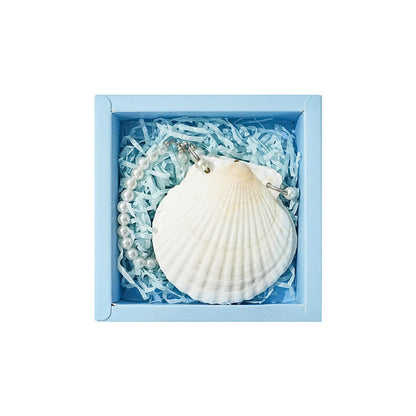 1 Pure White Seashells Handcrafted Eco Friendly Seaside Souvenir Journal